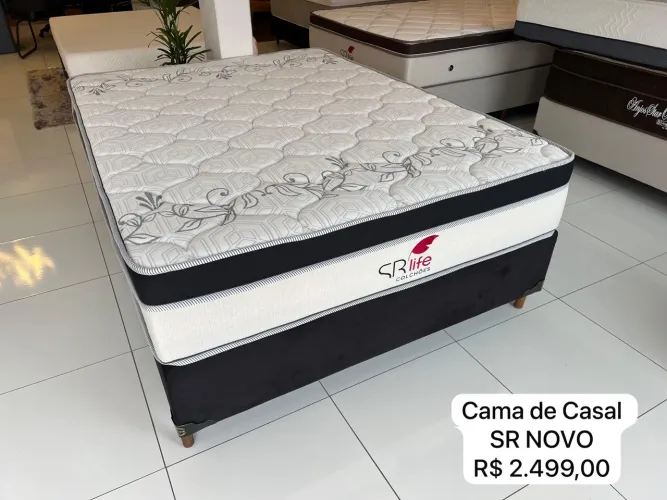 Cama de Casal SANTA RITA NOVO -  Top de linha - ENTREGO 