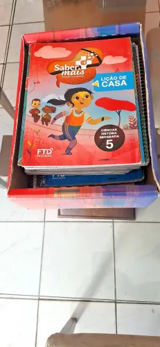 Livro do 5º ano, editora saber mais.