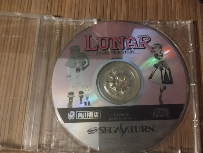 Lunar: Silver Star Story (somente o disco) *JAPONÊS* (Sega Saturn).