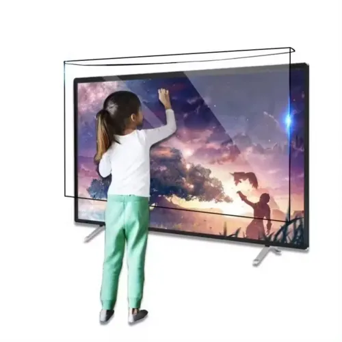 Proteção de Tela de Acrílico para TV de 55 Polegadas 