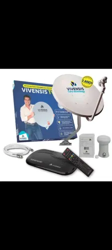 Antena Parabólica Digital Vivensis TV Completa