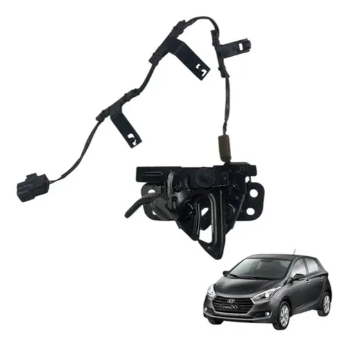 Fechadura Capo Hyundai Hb20 2013 2015 2018 Usado