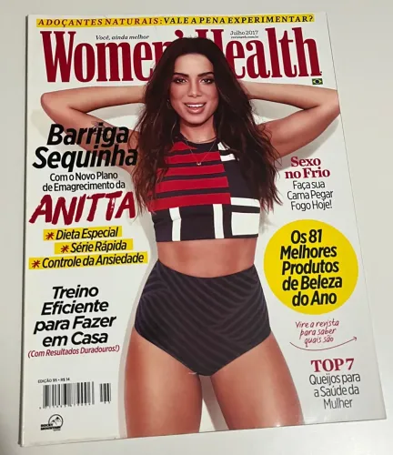 Revista Women's Health - Edição 95 - Capa Anitta