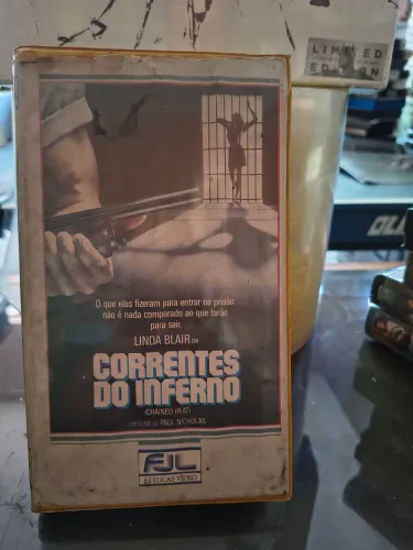 VHS Correntes do Inferno - Linda Blair 