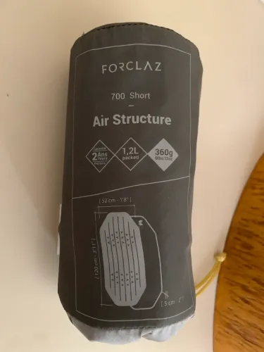 Isolante térmico inflável Forclaz 700 Short 