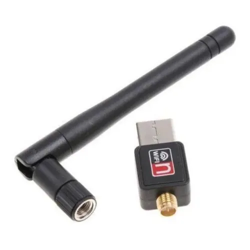 Adaptador Wi-Fi USB c/ Antena 150Mbps - WZetta