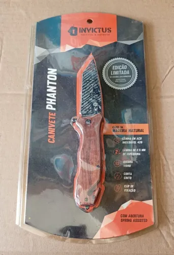 Canivete Invictus Phanton edição limitada