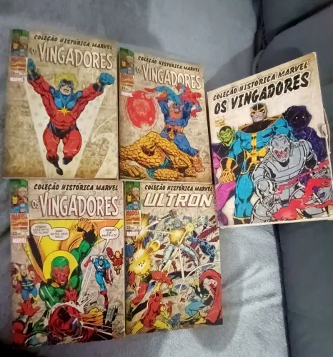 Coleção Histórica Marvel - Os Vingadores - HQs