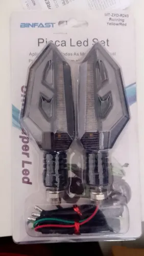 Pisca led para motos. Usado
