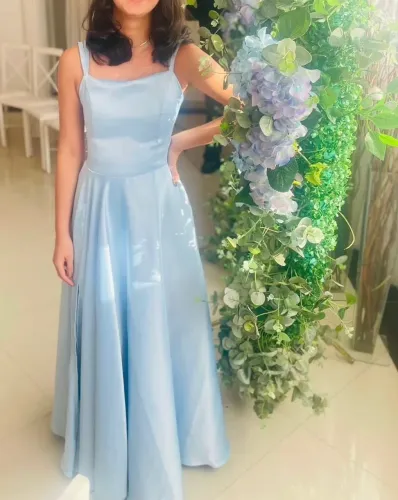 Vestido lindo Azul Tiffany madrinha casamento