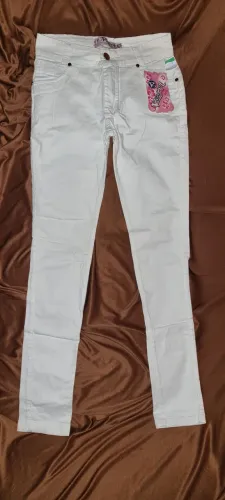 Calça jeans branca nova 10,00
