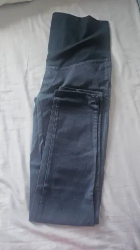 Calça jeans sarja gestante