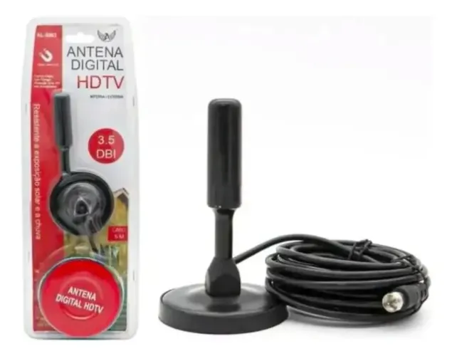 Antena HD de TV Digital - RT 3003