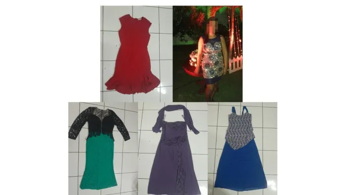 Vestidos de festa M, G e GG