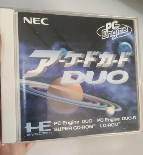 ARCADE CARD DUO PARA PCENGINE COMPLETO - ÓTIMO ESTADO
