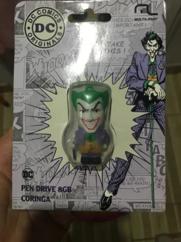 Pen Drive 8GB Coringa DC Comics Original LACRADO