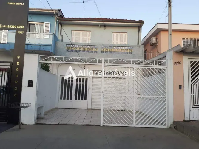 Casa c/ 4 quartos e 3 vagas, 155m², para aluguel no bairro Vila Regente Feijó, por 5.500,0