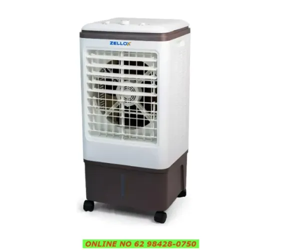 Climatizador Ar Frio Portátil Evaporativo 20 lt Umidificador Potente, Econômico Silencioso