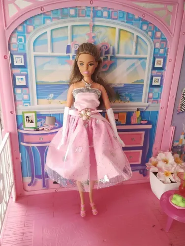 Barbie morena original corpo petit
