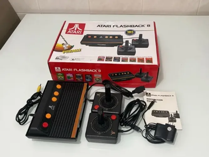 videogame atari flashback 8 edição aniversário 40 anos