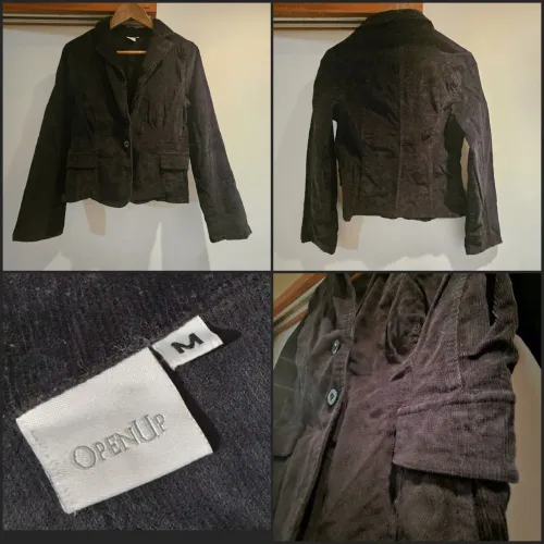 Blazer de Veludo Cotelê OpenUp M