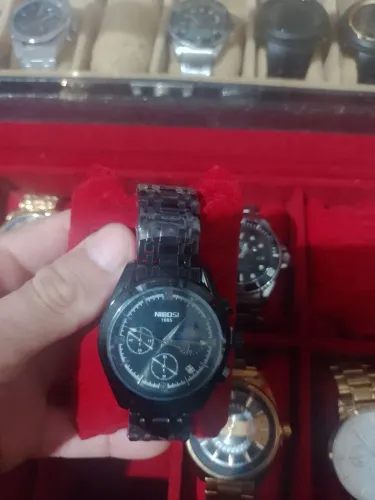 Relógio Nibosi Masculino Preto 1525