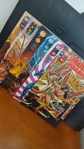 Coleção HQs Mulher-Maravilha - Panini (Nº 7 a 12)
