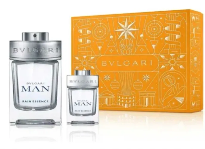 Perfume Bvlgari Man Rain Essence 100ml + 15ml Kit