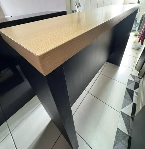 Bancada de MDF - 1,32m x 34,5cm x 98cm