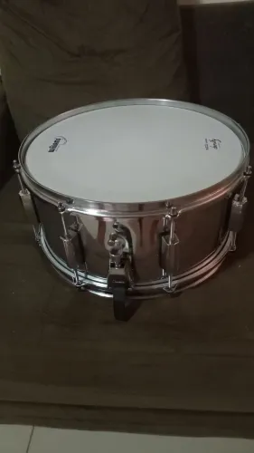 Caixa da Pearl Export 14 x 6,5 de metal