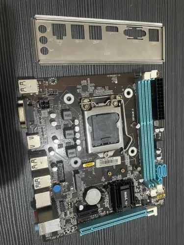 Placa mãe H81 + fonte bluecase COM DEFEITO