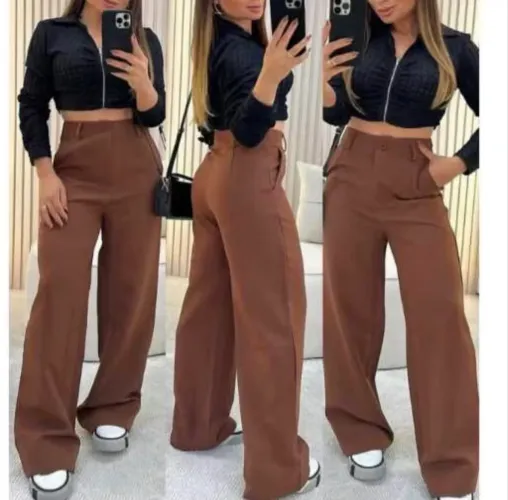 Calça Alfaiataria Pantalona