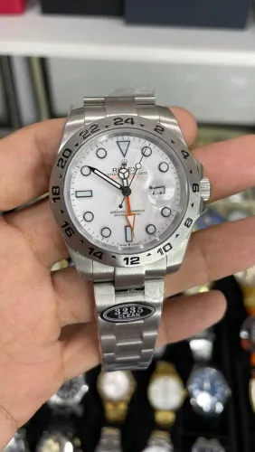 Relógio Rolex Explorer 2 Visor Safira Automático Envio Seguro Correios