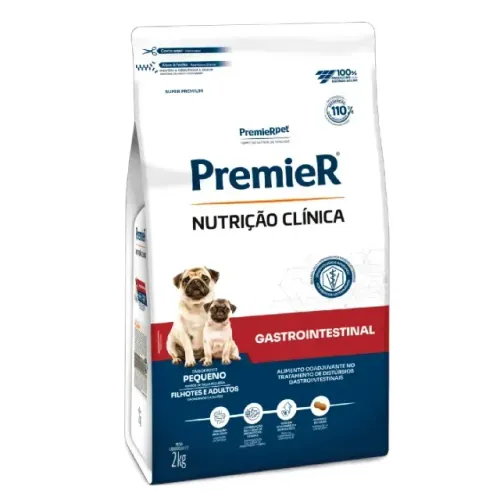 Ração Premier Nutrição Clínica Gastrointestinal Cães Pequenos 10kg
