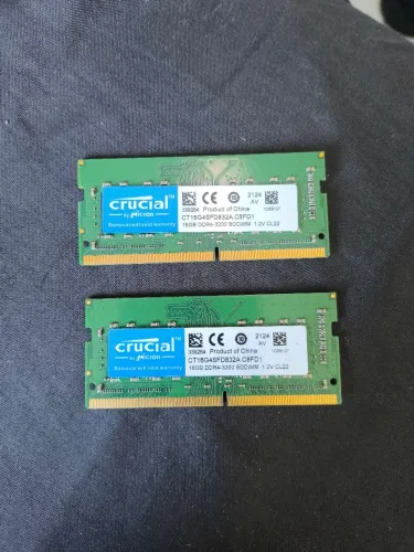16gb Memória RAM DDR4 Notebook 3200Mhz