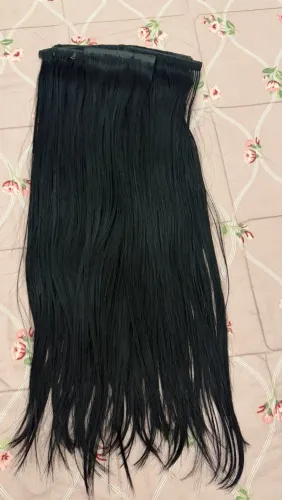 Cabelo em fitas 165 gramas bem conservado 