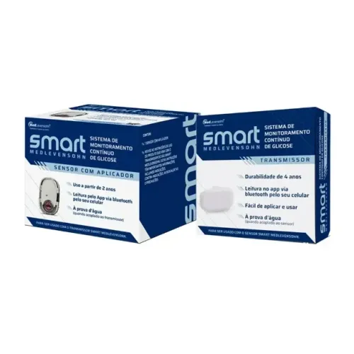 2 SENSORES DE GLICOSE + 1 TRANSMISSOR