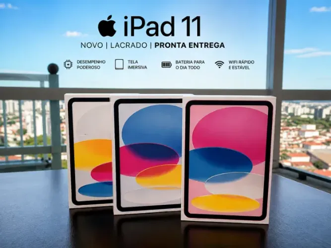 Apple IPad 11 (A16) Wi-Fi 128GB | Novo | Lacrado | Parcelamos em ate 18x