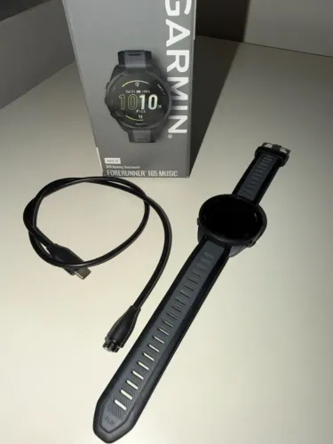 Relógio Garmin Forerunner 165 Music ? usado pouquíssimas vezes, com caixa