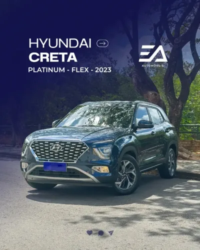 Hyundai Creta Platinum 1.0 TB 12V Flex AUT 2023