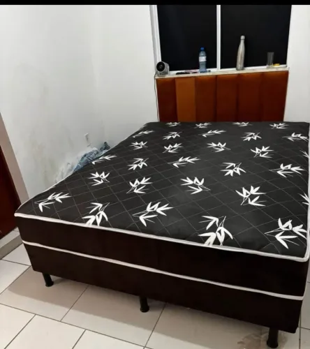 Temos camas casal ,Queen, solteiro e solteirão, Bicama,solteiro e solteirão, molas ensaca