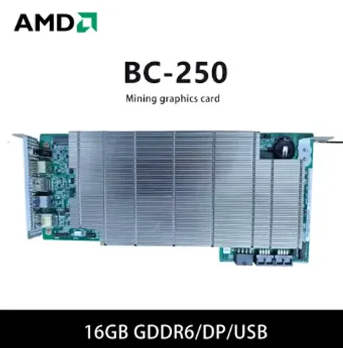 Placa de vídeo AMD BC 250 com 16GB GDDR6 UM PC COMPLETO