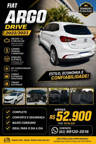 Fiat Argo Drive 1.0 6V Flex 2023