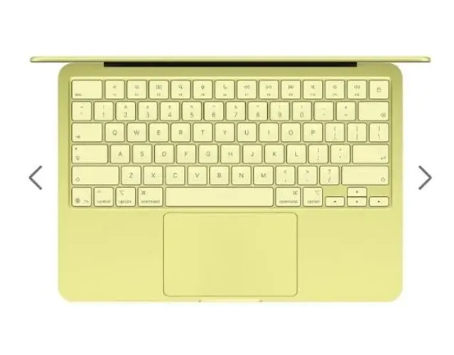 Apple MacBook Neo A3404 MHFD4HN (2026) de 13" A18 Pro 8GB RAM 256GB SSD - Citrus