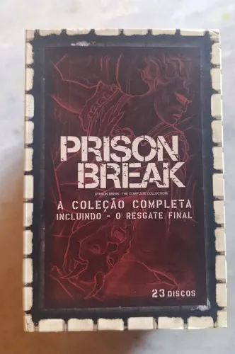 Box Prison Break Coleção Completa - 23 Discos DVD