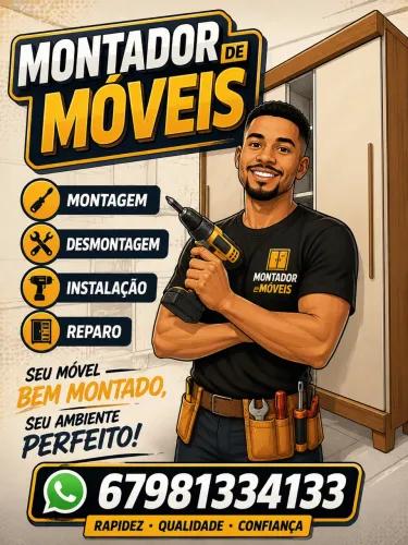 MONTADOR DE MÓVEIS PROFISSIONAL | MONTAGEM, DESMONTAGEM E INSTALAÇÃO