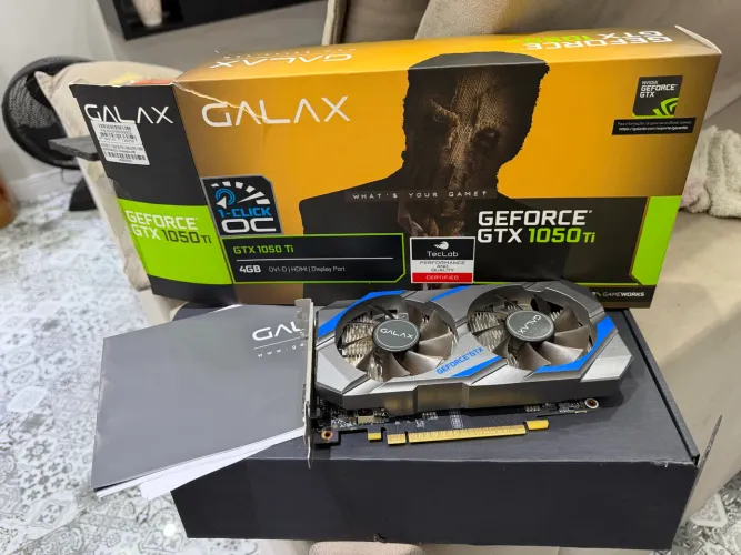 Placa de vídeo Gforce GTX1050TI