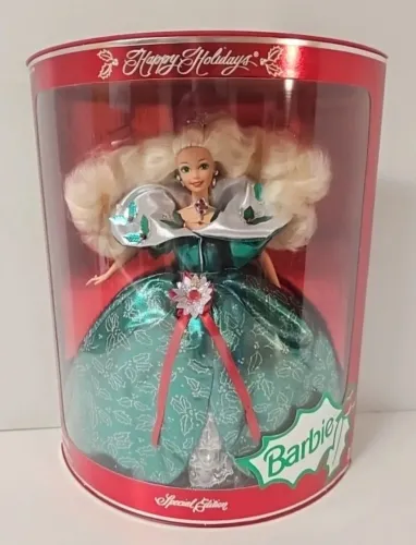 BONECA BARBIE HOLIDAY LOIRA 1995 NOVA LACRADA