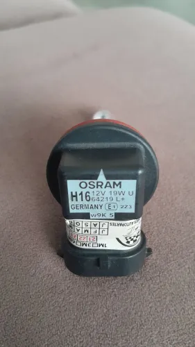 Lâmpada H16 Osram Original 12V 19W - Perfeito Estado
