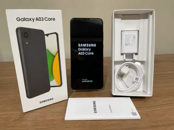 Samsung Galaxy A03 Core 32GB - NOVO, NUNCA USADO